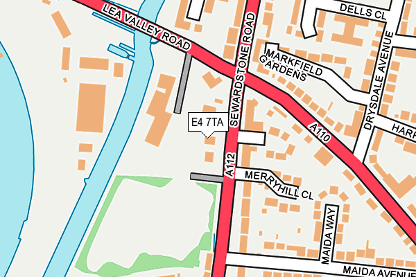 E4 7TA map - OS OpenMap – Local (Ordnance Survey) E4 7TA map - OS OpenMap – Local (Ordnance Survey)