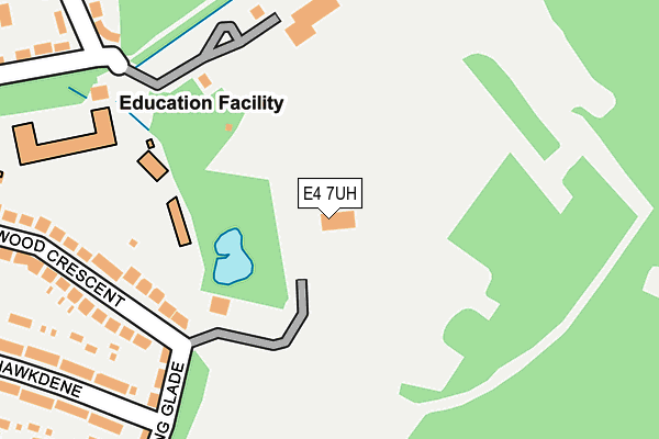 E4 7UH map - OS OpenMap – Local (Ordnance Survey) E4 7UH map - OS OpenMap – Local (Ordnance Survey)