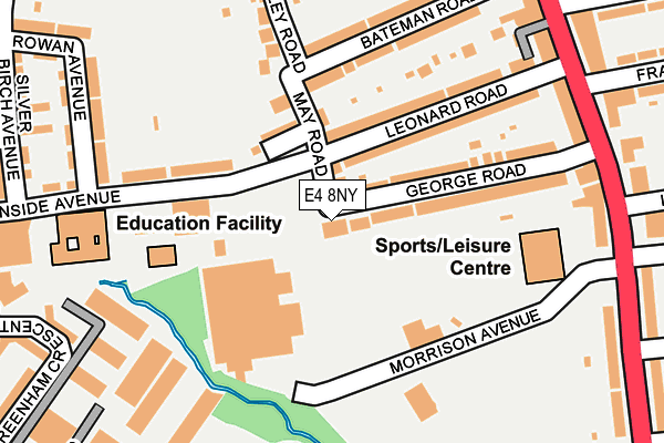 E4 8NY map - OS OpenMap – Local (Ordnance Survey) E4 8NY map - OS OpenMap – Local (Ordnance Survey)