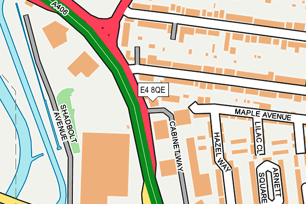 E4 8QE map - OS OpenMap – Local (Ordnance Survey) E4 8QE map - OS OpenMap – Local (Ordnance Survey)
