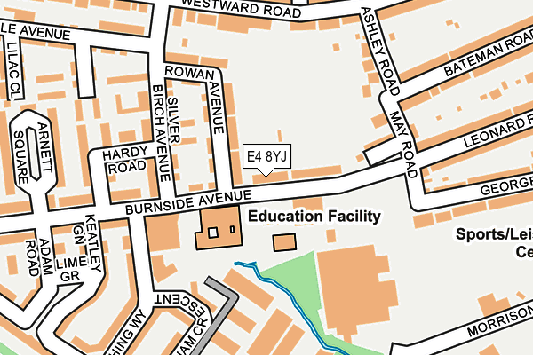 E4 8YJ map - OS OpenMap – Local (Ordnance Survey) E4 8YJ map - OS OpenMap – Local (Ordnance Survey)