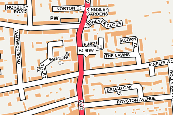 E4 9DW map - OS OpenMap – Local (Ordnance Survey) E4 9DW map - OS OpenMap – Local (Ordnance Survey)