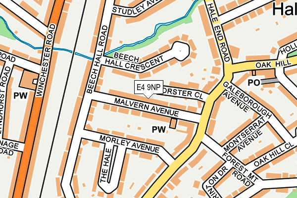 E4 9NP map - OS OpenMap – Local (Ordnance Survey) E4 9NP map - OS OpenMap – Local (Ordnance Survey)