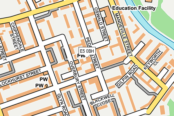 E5 0BH map - OS OpenMap – Local (Ordnance Survey) E5 0BH map - OS OpenMap – Local (Ordnance Survey)