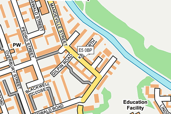 E5 0BP map - OS OpenMap – Local (Ordnance Survey) E5 0BP map - OS OpenMap – Local (Ordnance Survey)