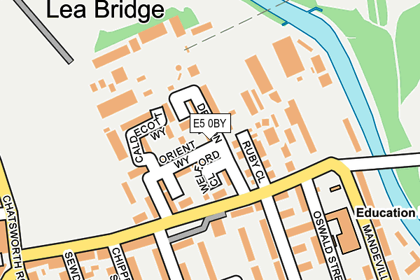 E5 0BY map - OS OpenMap – Local (Ordnance Survey) E5 0BY map - OS OpenMap – Local (Ordnance Survey)