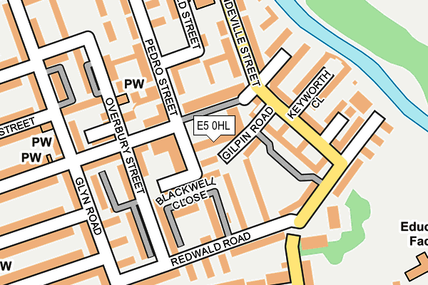 E5 0HL map - OS OpenMap – Local (Ordnance Survey) E5 0HL map - OS OpenMap – Local (Ordnance Survey)
