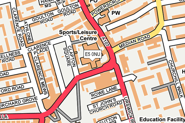 E5 0NU map - OS OpenMap – Local (Ordnance Survey) E5 0NU map - OS OpenMap – Local (Ordnance Survey)
