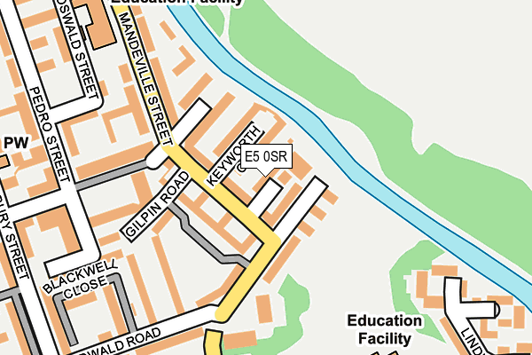 E5 0SR map - OS OpenMap – Local (Ordnance Survey) E5 0SR map - OS OpenMap – Local (Ordnance Survey)