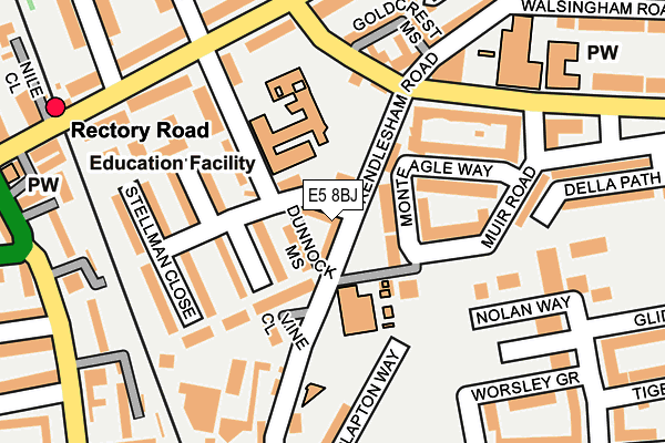 E5 8BJ map - OS OpenMap – Local (Ordnance Survey) E5 8BJ map - OS OpenMap – Local (Ordnance Survey)