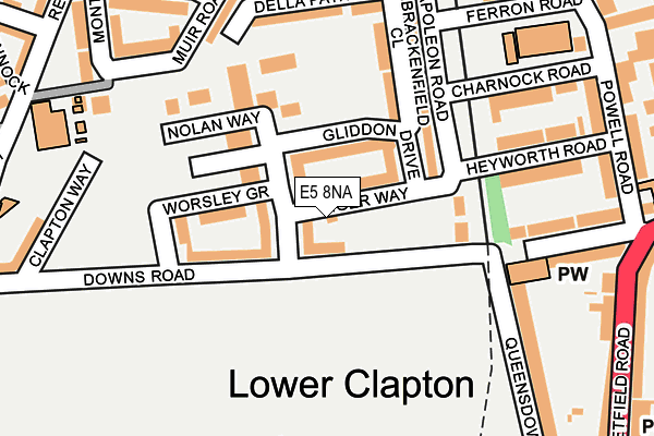 E5 8NA map - OS OpenMap – Local (Ordnance Survey) E5 8NA map - OS OpenMap – Local (Ordnance Survey)