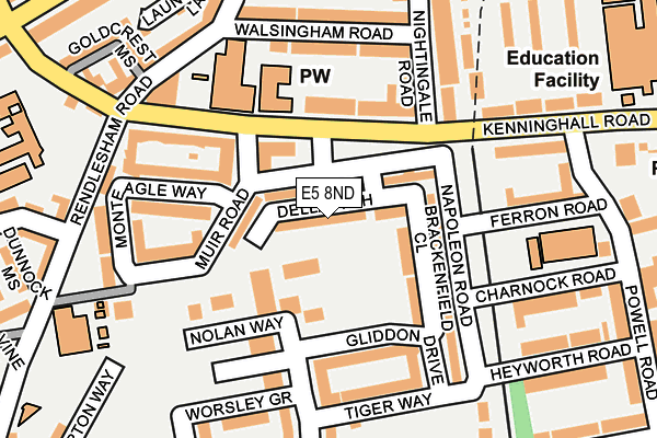 E5 8ND map - OS OpenMap – Local (Ordnance Survey) E5 8ND map - OS OpenMap – Local (Ordnance Survey)
