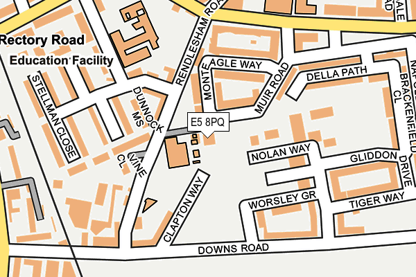 E5 8PQ map - OS OpenMap – Local (Ordnance Survey) E5 8PQ map - OS OpenMap – Local (Ordnance Survey)