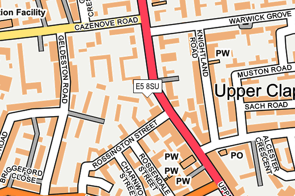 E5 8SU map - OS OpenMap – Local (Ordnance Survey) E5 8SU map - OS OpenMap – Local (Ordnance Survey)