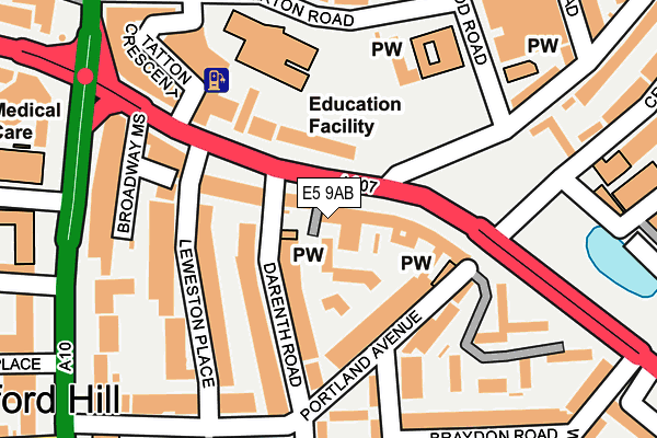 E5 9AB map - OS OpenMap – Local (Ordnance Survey) E5 9AB map - OS OpenMap – Local (Ordnance Survey)