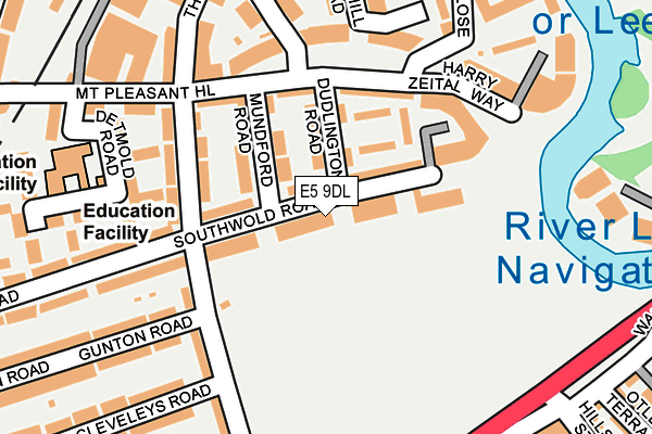 E5 9DL map - OS OpenMap – Local (Ordnance Survey) E5 9DL map - OS OpenMap – Local (Ordnance Survey)