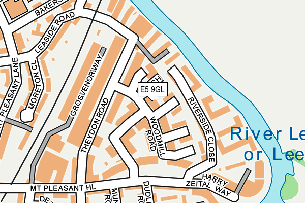 E5 9GL map - OS OpenMap – Local (Ordnance Survey) E5 9GL map - OS OpenMap – Local (Ordnance Survey)