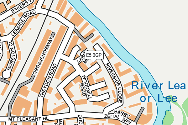 E5 9GP map - OS OpenMap – Local (Ordnance Survey) E5 9GP map - OS OpenMap – Local (Ordnance Survey)