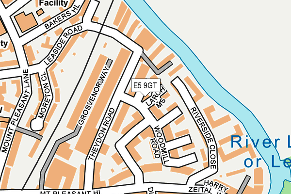 E5 9GT map - OS OpenMap – Local (Ordnance Survey) E5 9GT map - OS OpenMap – Local (Ordnance Survey)