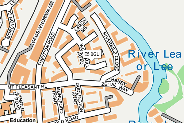 E5 9GU map - OS OpenMap – Local (Ordnance Survey) E5 9GU map - OS OpenMap – Local (Ordnance Survey)
