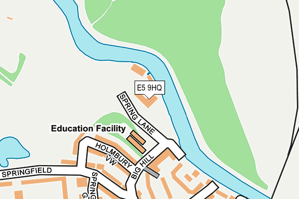 E5 9HQ map - OS OpenMap – Local (Ordnance Survey) E5 9HQ map - OS OpenMap – Local (Ordnance Survey)