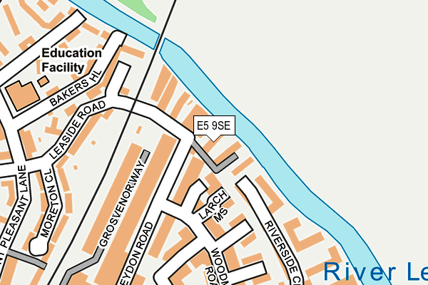 E5 9SE map - OS OpenMap – Local (Ordnance Survey) E5 9SE map - OS OpenMap – Local (Ordnance Survey)