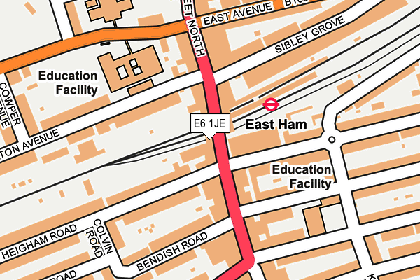 E6 1JE map - OS OpenMap – Local (Ordnance Survey) E6 1JE map - OS OpenMap – Local (Ordnance Survey)
