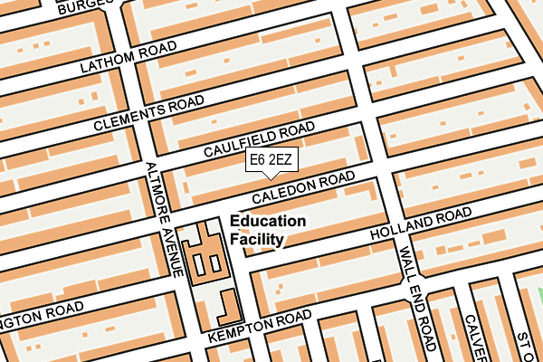 E6 2EZ map - OS OpenMap – Local (Ordnance Survey) E6 2EZ map - OS OpenMap – Local (Ordnance Survey)