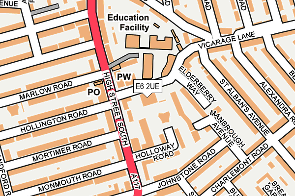 E6 2UE map - OS OpenMap – Local (Ordnance Survey) E6 2UE map - OS OpenMap – Local (Ordnance Survey)