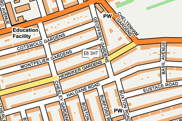 E6 3HT map - OS OpenMap – Local (Ordnance Survey) E6 3HT map - OS OpenMap – Local (Ordnance Survey)