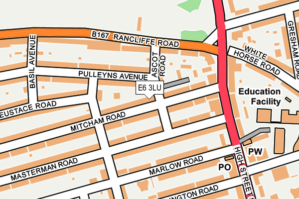 E6 3LU map - OS OpenMap – Local (Ordnance Survey) E6 3LU map - OS OpenMap – Local (Ordnance Survey)