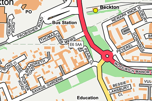 E6 5AA map - OS OpenMap – Local (Ordnance Survey) E6 5AA map - OS OpenMap – Local (Ordnance Survey)