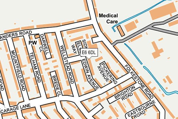 E6 6DL map - OS OpenMap – Local (Ordnance Survey) E6 6DL map - OS OpenMap – Local (Ordnance Survey)