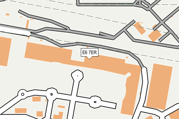 E6 7ER map - OS OpenMap – Local (Ordnance Survey) E6 7ER map - OS OpenMap – Local (Ordnance Survey)