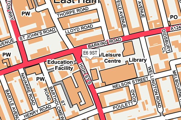 E6 9ST map - OS OpenMap – Local (Ordnance Survey) E6 9ST map - OS OpenMap – Local (Ordnance Survey)