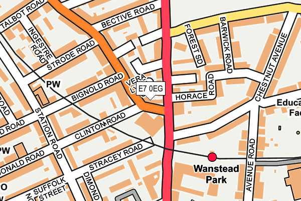 E7 0EG map - OS OpenMap – Local (Ordnance Survey) E7 0EG map - OS OpenMap – Local (Ordnance Survey)