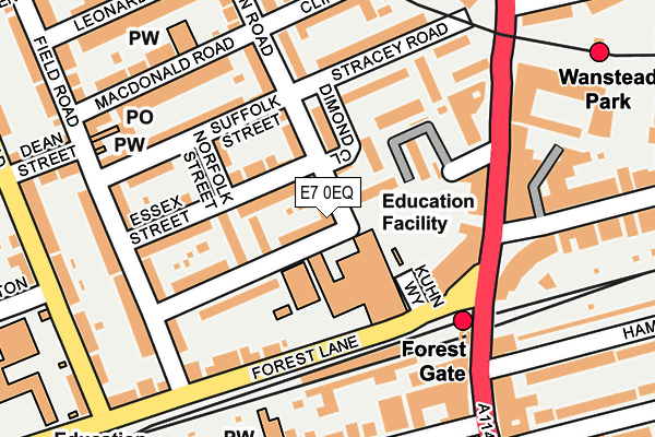 E7 0EQ map - OS OpenMap – Local (Ordnance Survey) E7 0EQ map - OS OpenMap – Local (Ordnance Survey)