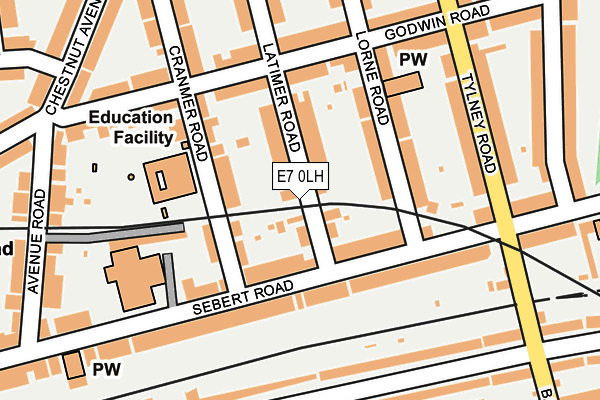 E7 0LH map - OS OpenMap – Local (Ordnance Survey) E7 0LH map - OS OpenMap – Local (Ordnance Survey)