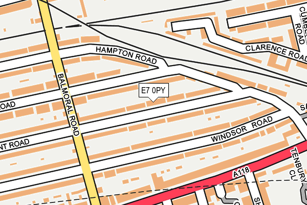 E7 0PY map - OS OpenMap – Local (Ordnance Survey) E7 0PY map - OS OpenMap – Local (Ordnance Survey)