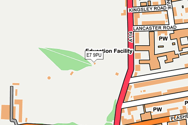 E7 9PU map - OS OpenMap – Local (Ordnance Survey) E7 9PU map - OS OpenMap – Local (Ordnance Survey)
