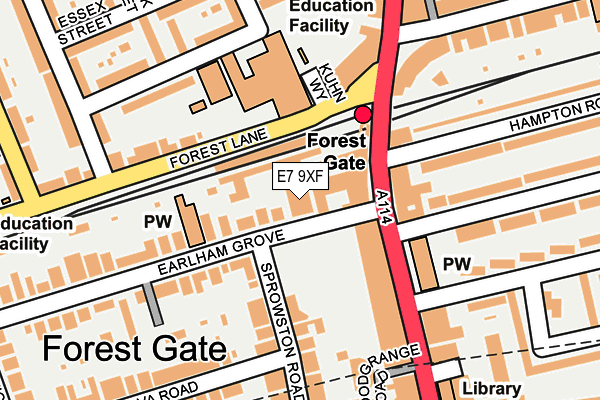E7 9XF map - OS OpenMap – Local (Ordnance Survey) E7 9XF map - OS OpenMap – Local (Ordnance Survey)