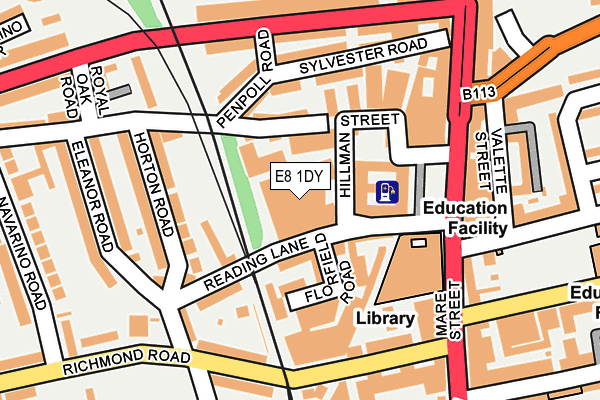 E8 1DY map - OS OpenMap – Local (Ordnance Survey) E8 1DY map - OS OpenMap – Local (Ordnance Survey)