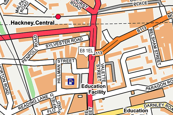 E8 1EL map - OS OpenMap – Local (Ordnance Survey) E8 1EL map - OS OpenMap – Local (Ordnance Survey)