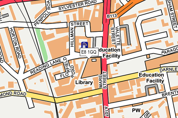 E8 1GQ map - OS OpenMap – Local (Ordnance Survey) E8 1GQ map - OS OpenMap – Local (Ordnance Survey)