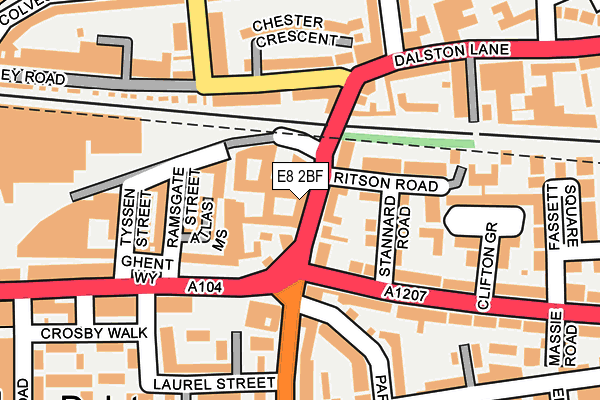 E8 2BF map - OS OpenMap – Local (Ordnance Survey) E8 2BF map - OS OpenMap – Local (Ordnance Survey)