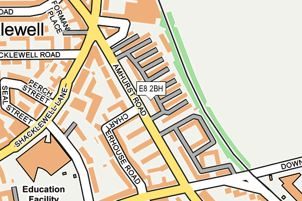 E8 2BH map - OS OpenMap – Local (Ordnance Survey) E8 2BH map - OS OpenMap – Local (Ordnance Survey)