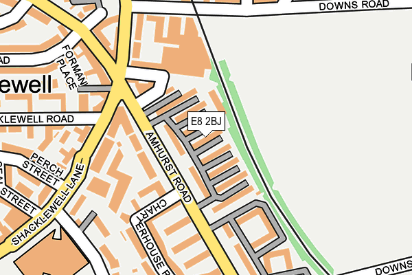 E8 2BJ map - OS OpenMap – Local (Ordnance Survey) E8 2BJ map - OS OpenMap – Local (Ordnance Survey)