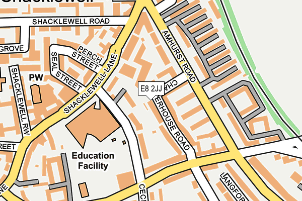 E8 2JJ map - OS OpenMap – Local (Ordnance Survey) E8 2JJ map - OS OpenMap – Local (Ordnance Survey)