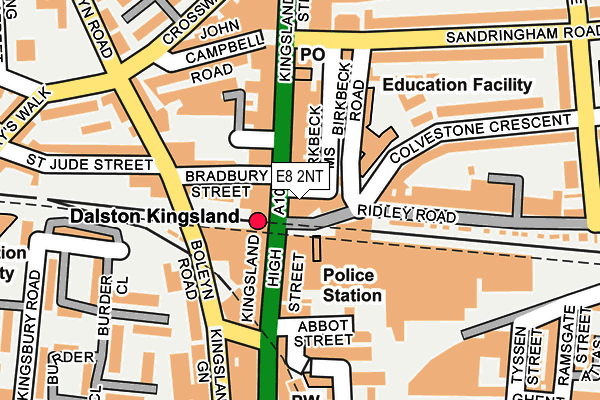 E8 2NT map - OS OpenMap – Local (Ordnance Survey) E8 2NT map - OS OpenMap – Local (Ordnance Survey)