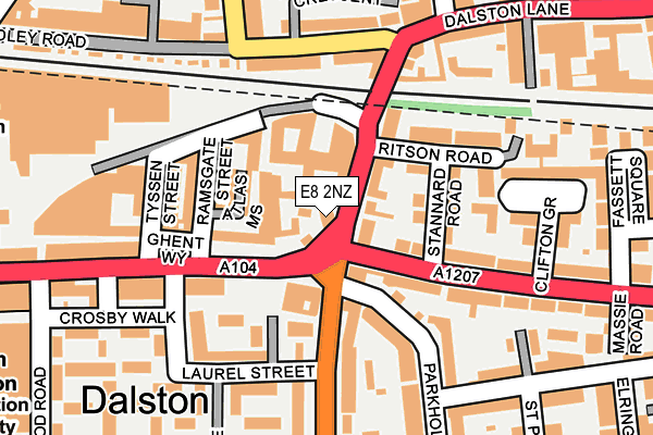 E8 2NZ map - OS OpenMap – Local (Ordnance Survey) E8 2NZ map - OS OpenMap – Local (Ordnance Survey)